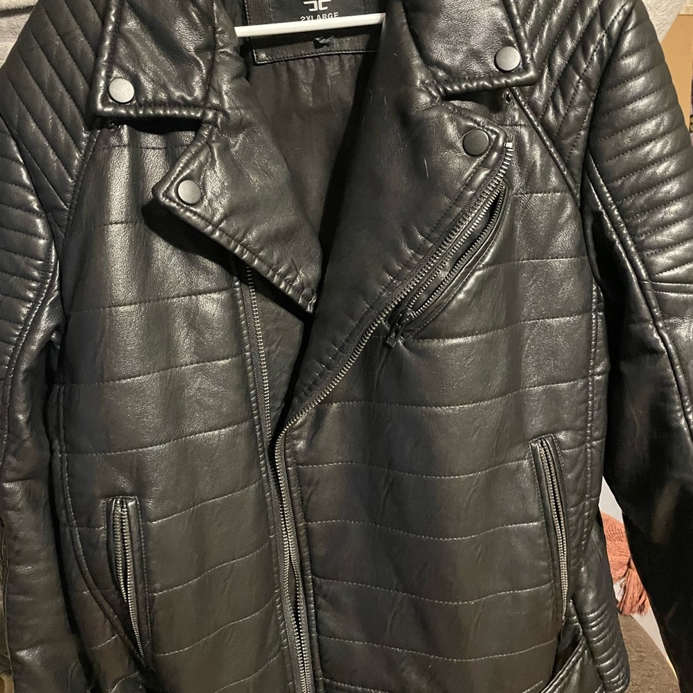 Men’s leather jacket